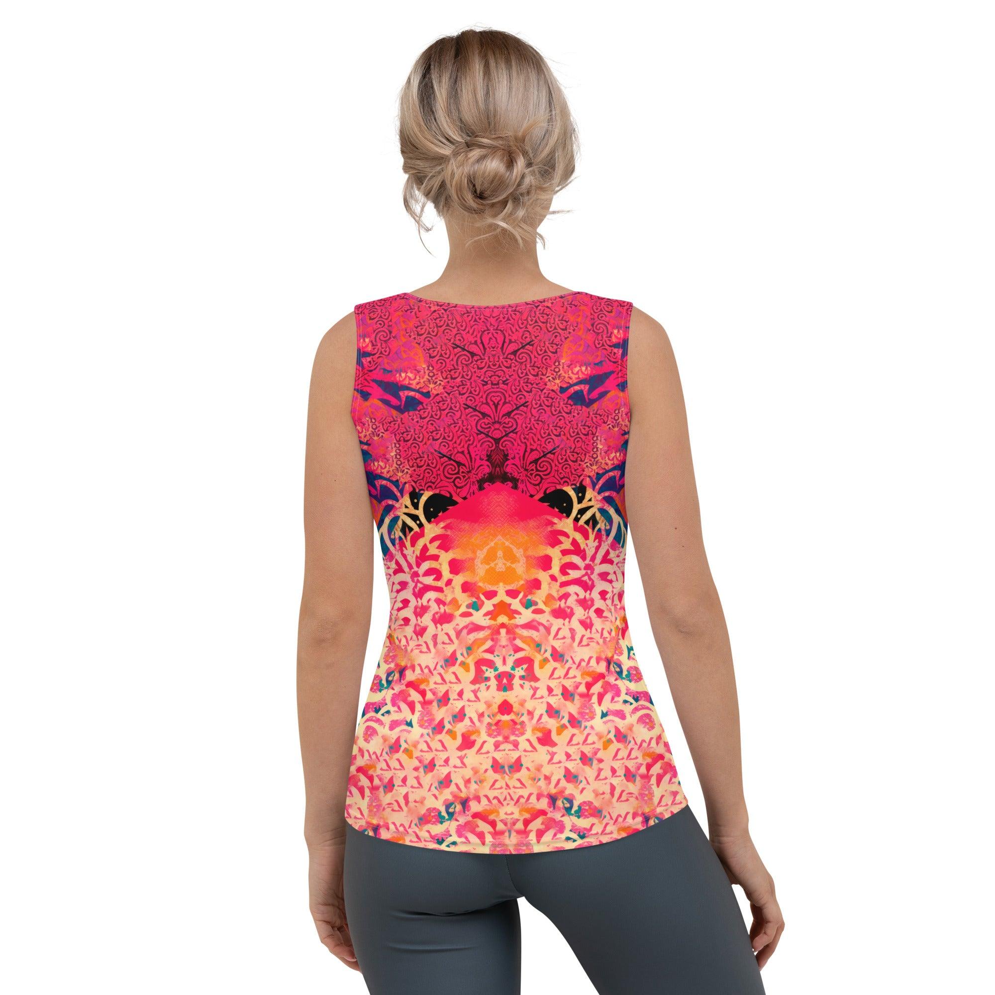 Sunset Surfer All-Over Print Women's Tank Top Chase The Coastal Magic - Beyond T-shirts