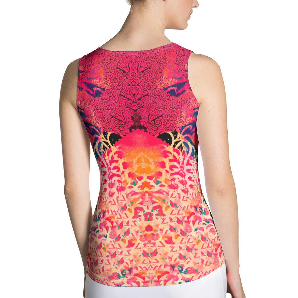 Sunset Surfer All-Over Print Women's Tank Top Chase The Coastal Magic - Beyond T-shirts