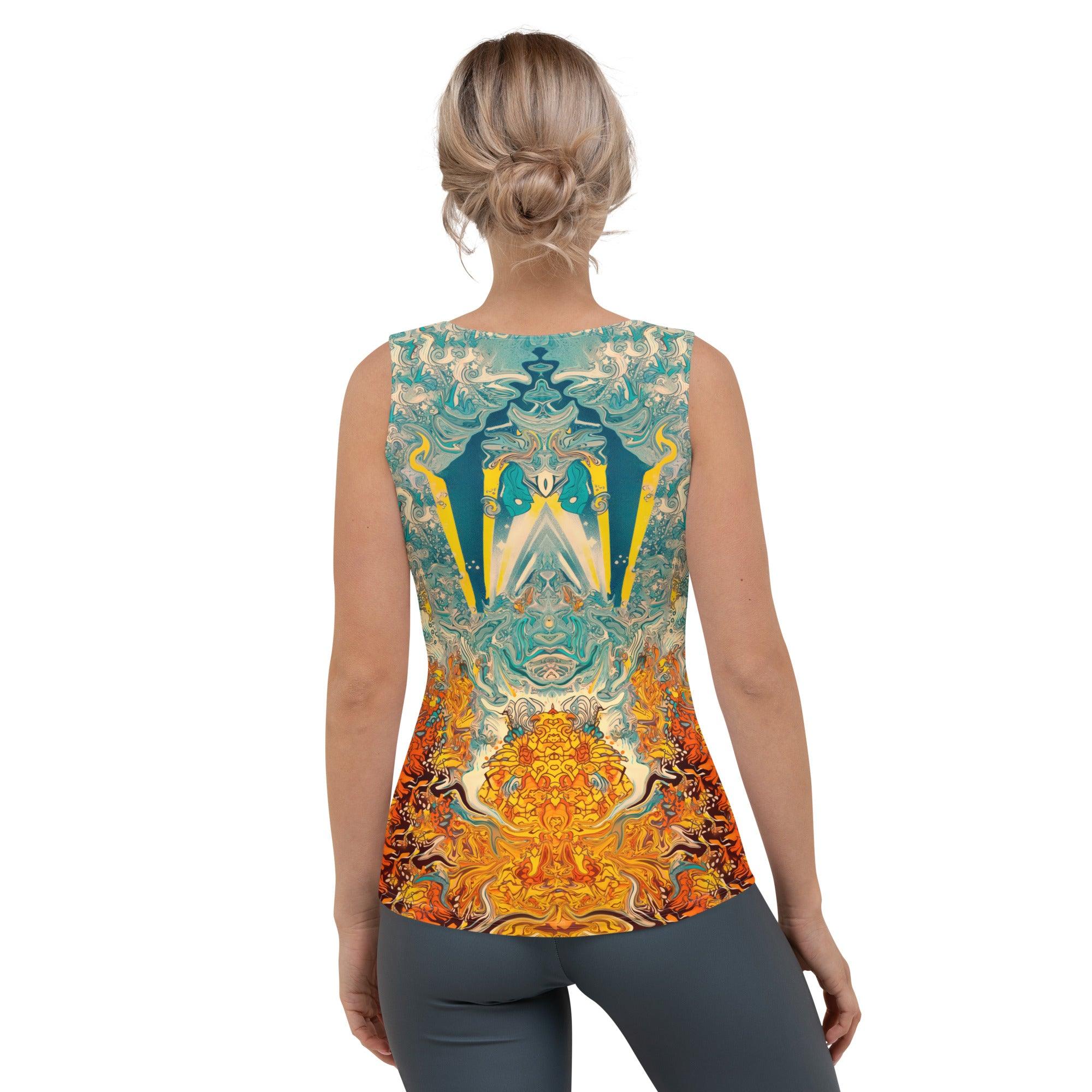 Surfing Sunsets All-Over Print Women's Tank Top Surf Into Twilight - Beyond T-shirts