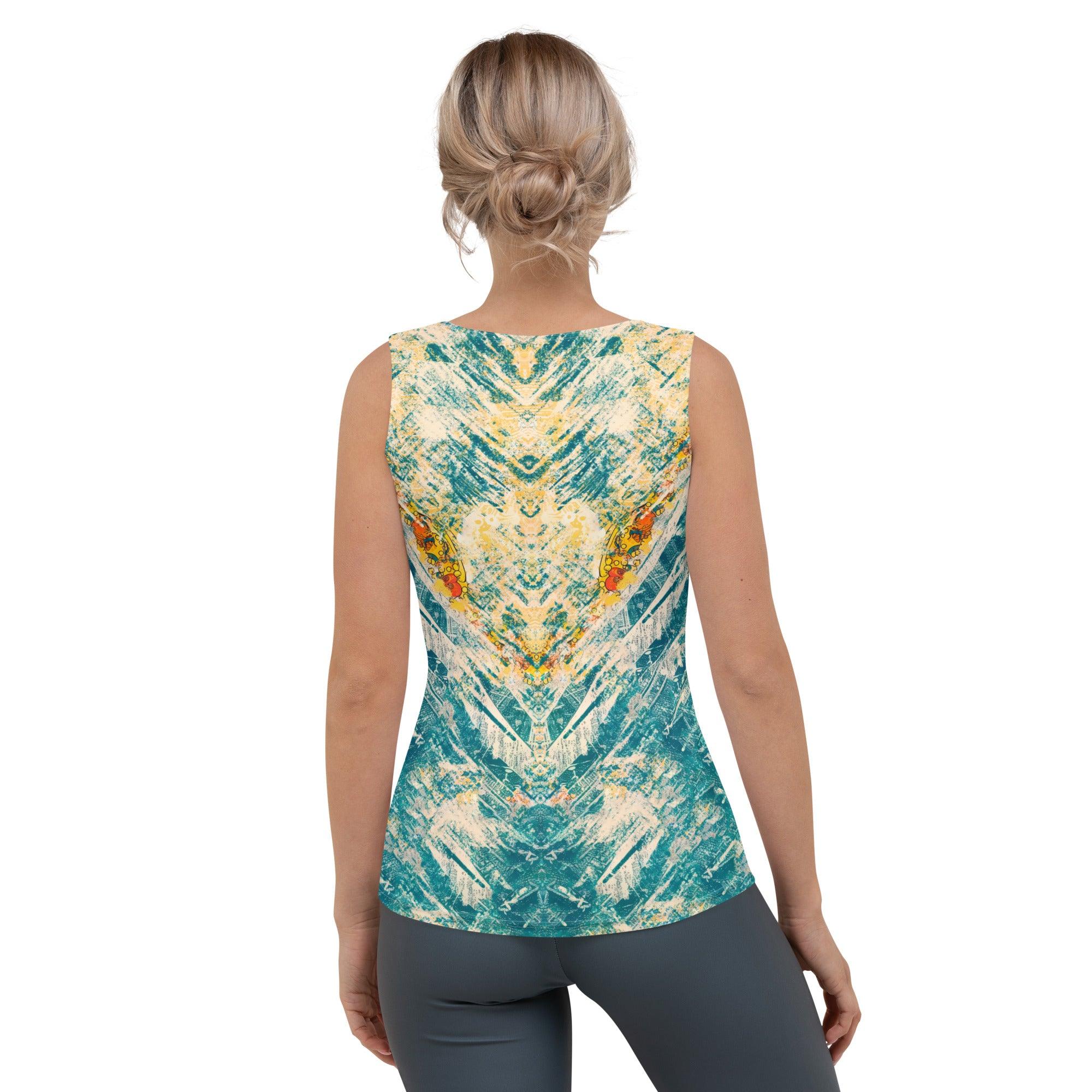 Seaside Serenity All-Over Print Women's Tank Top Embrace Coastal Zen - Beyond T-shirts