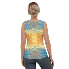 Surfing Serenity Women's Tank Top - Beyond T-shirts