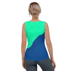 Melodic Elegance Women's All-Over Print Tank Top - Beyond T-shirts