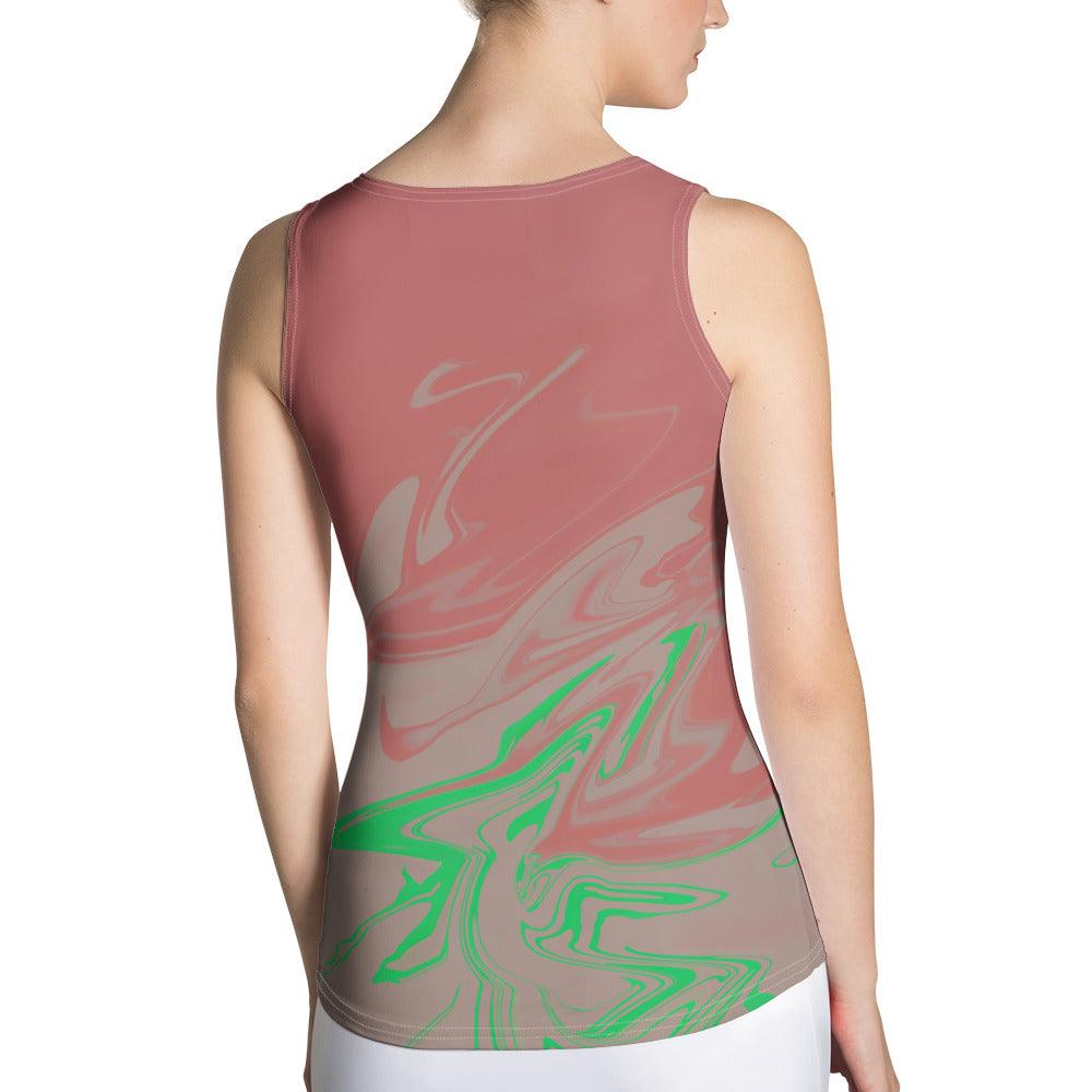 Stylish Serenade Women's All-Over Print Tank Top - Beyond T-shirts