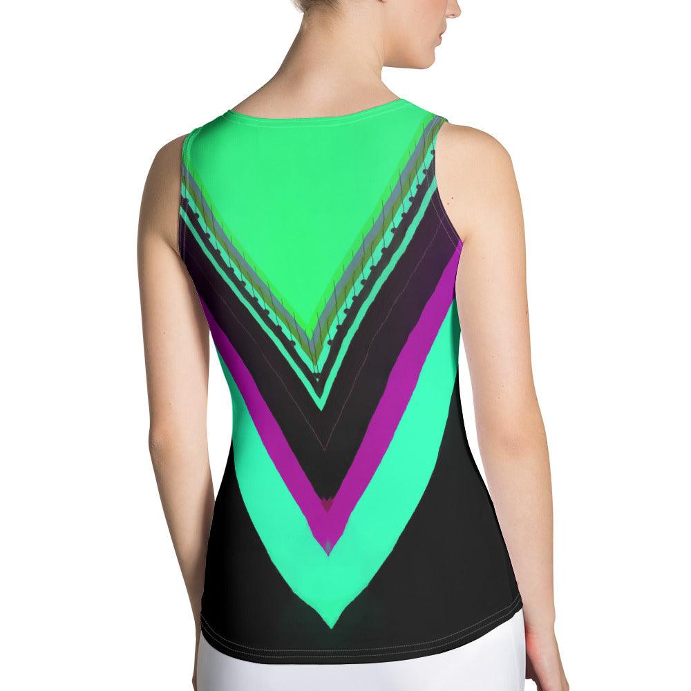 Melodic Expression Women's All-Over Print Tank Top - Beyond T-shirts