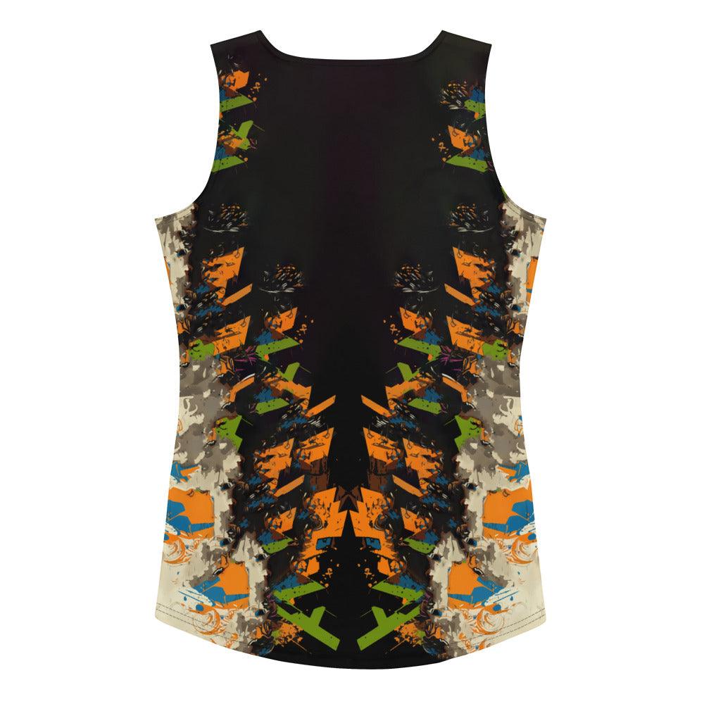 Kickboxing Elegance All-Over Tank - Fashionable Performance - Beyond T-shirts