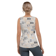 Symphony of Sound Women's Music-Themed Tank Top - Beyond T-shirts