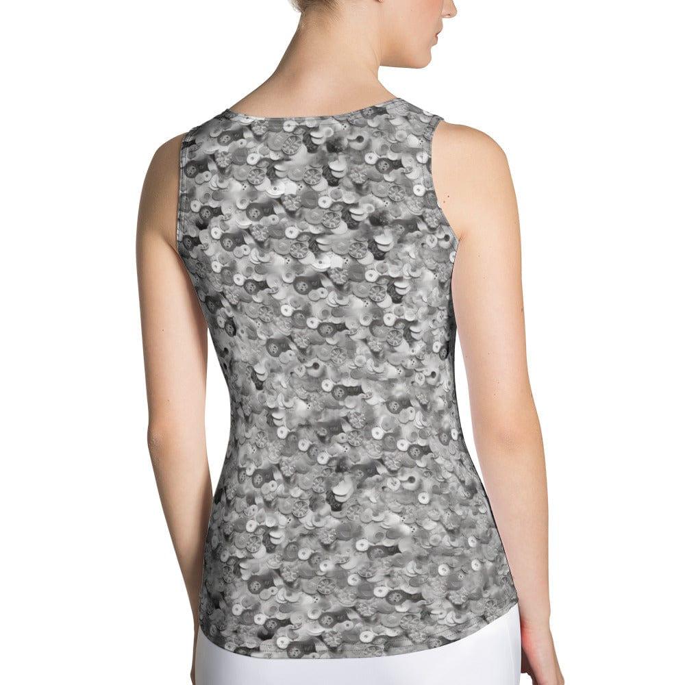 Musical Mosaic All-Over Print Women's Tank Top - Beyond T-shirts