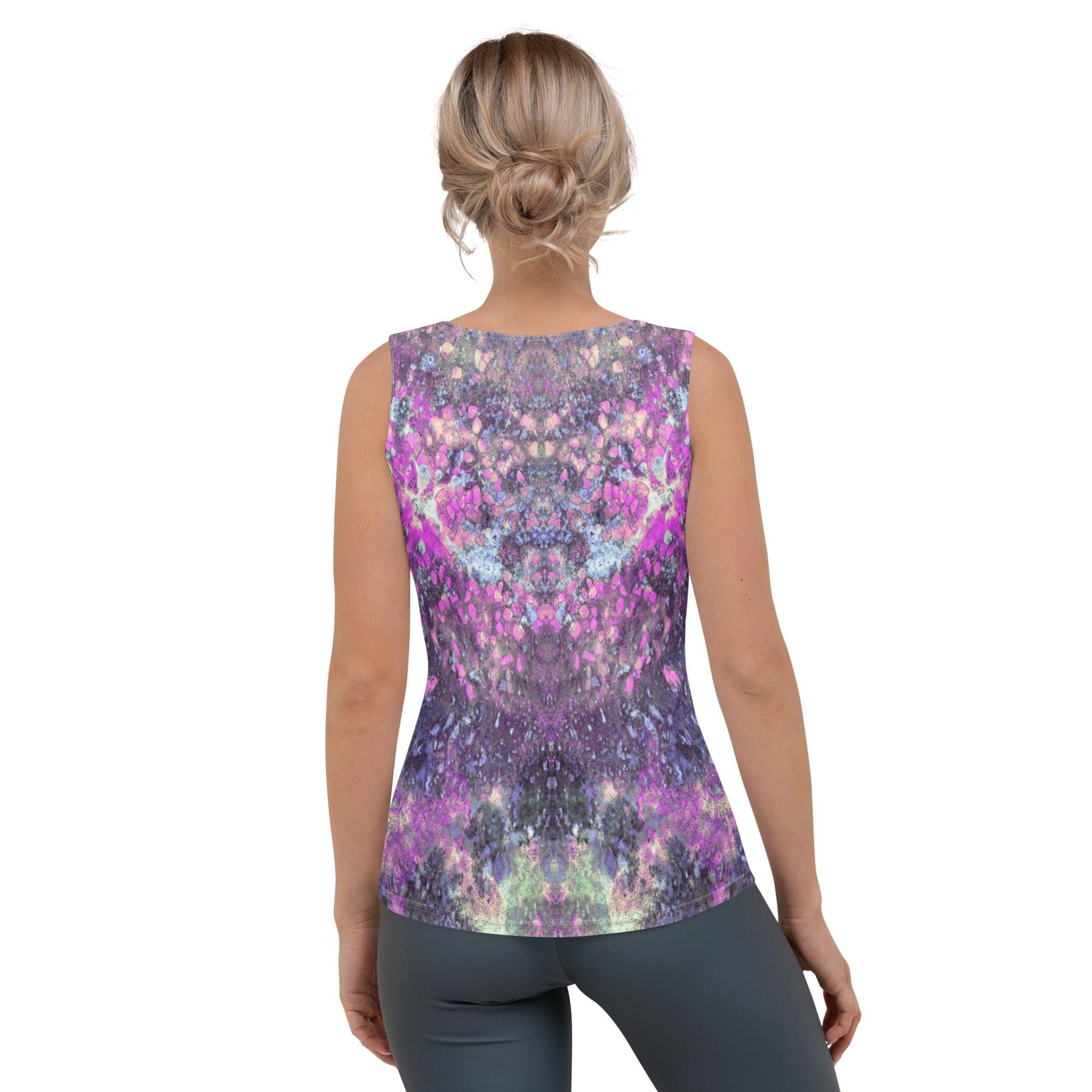 Floral Harmony Women's Tank Top - Beyond T-shirts