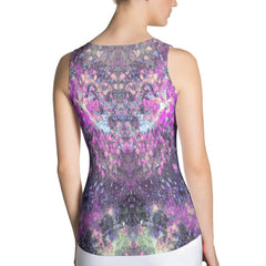 Floral Harmony Women's Tank Top - Beyond T-shirts