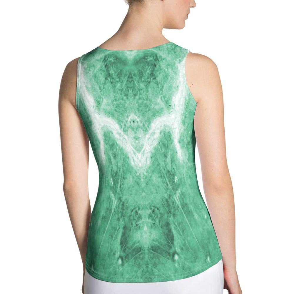 Desert Mirage Women's Natural Pattern Tank Top - Beyond T-shirts