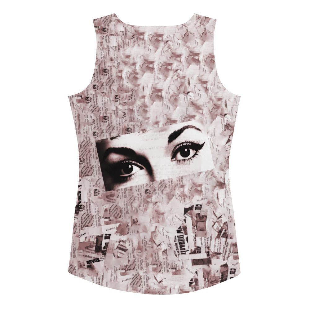 Harmonic Whirlwind Women's All-Over Print Tank Top - Beyond T-shirts