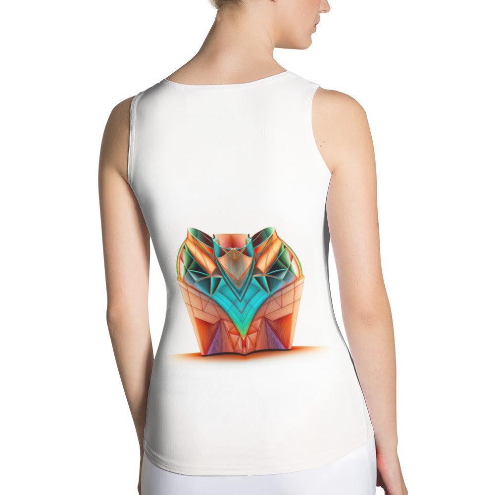 Quantum Stride Futuristic Shoes Women's Tank Top - Beyond T-shirts