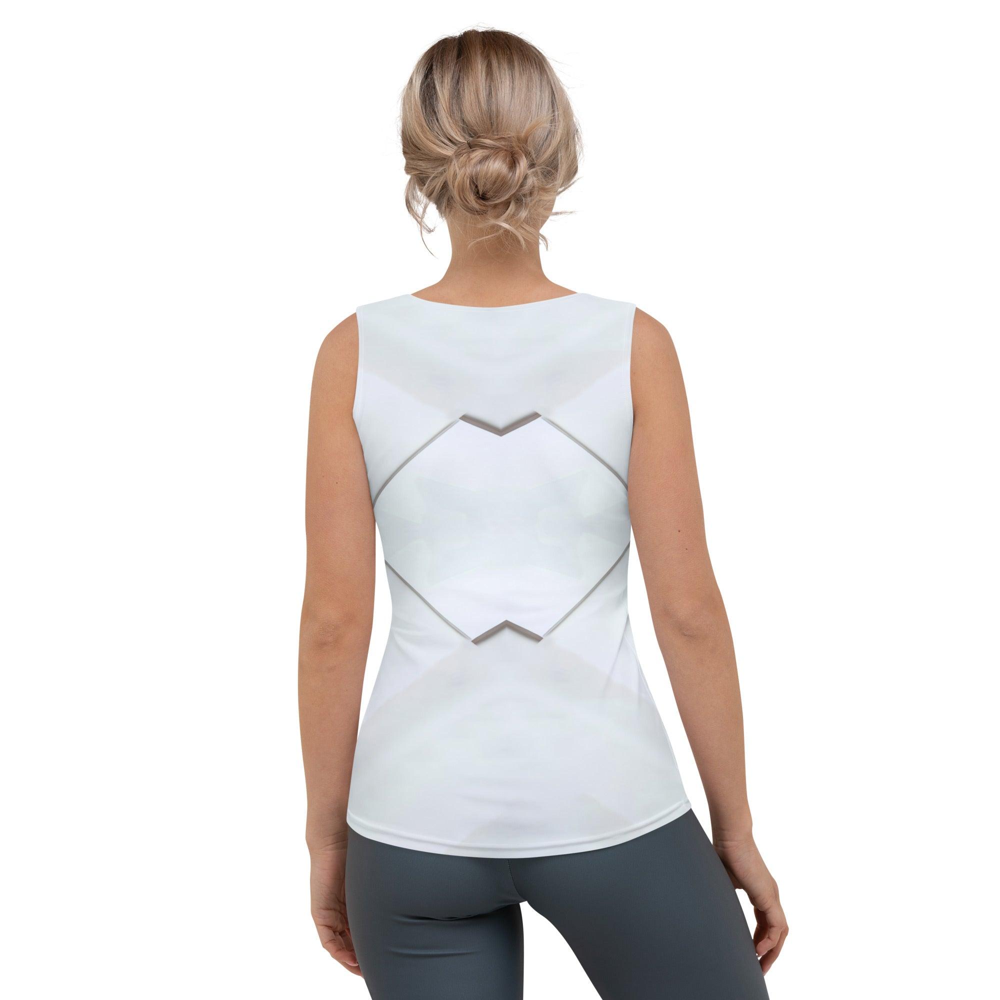 Ethereal Stride Futuristic Shoes Women's Tank Top - Beyond T-shirts