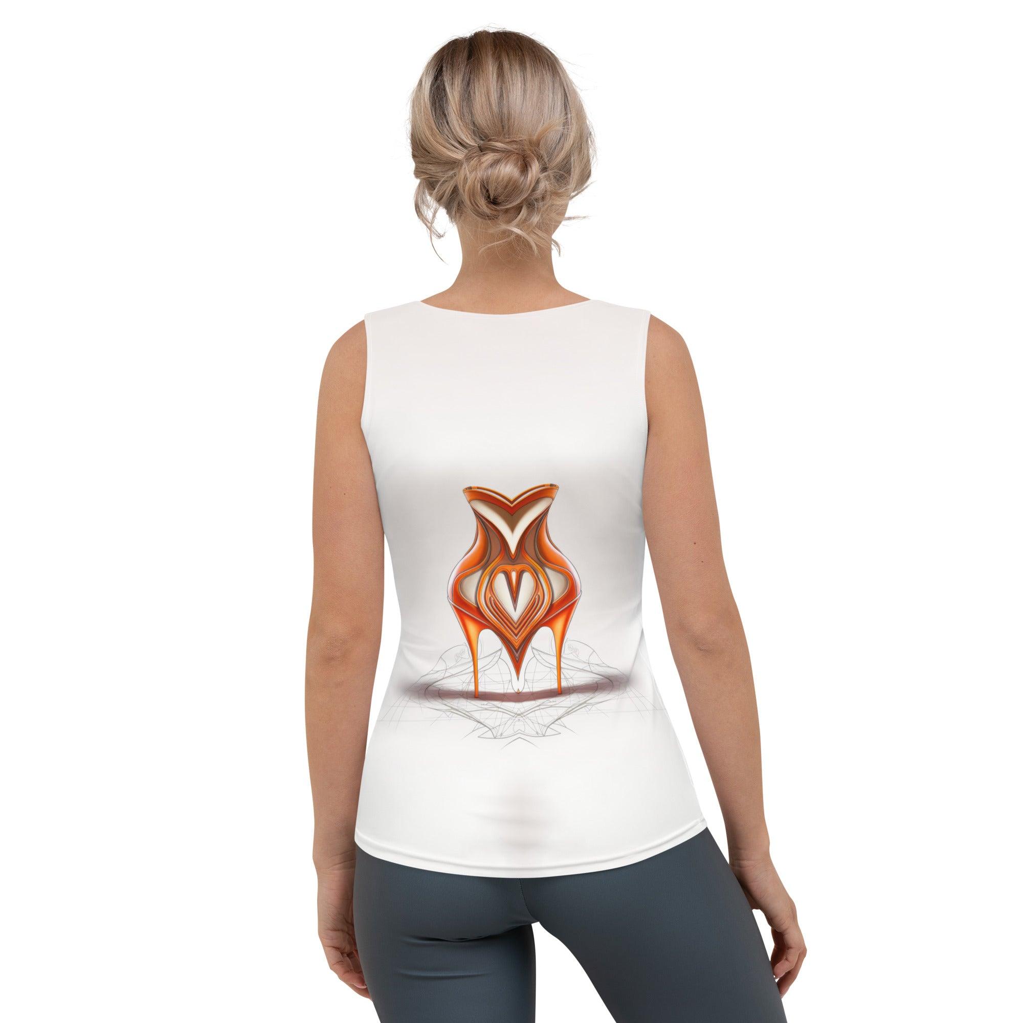 Prism Stride Futuristic Shoes Women's Tank Top - Beyond T-shirts