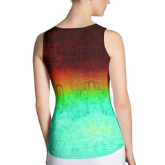 Quantum Flux Futuristic Shoes Women's Tank Top - Beyond T-shirts