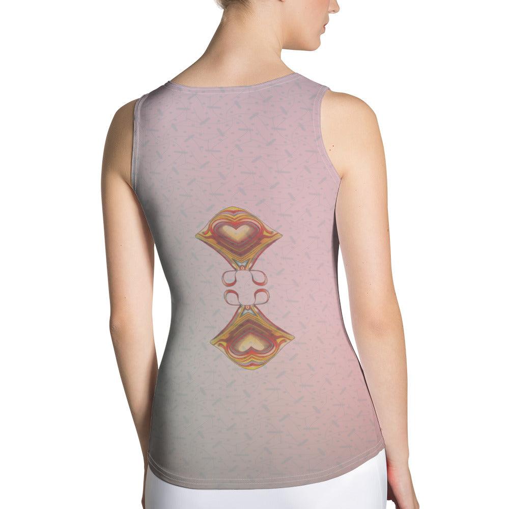 Radiant Nexus Futuristic Shoes Women's Tank Top - Beyond T-shirts