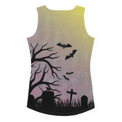 Ghoulishly Glamorous Halloween Tank Top - Beyond T-shirts