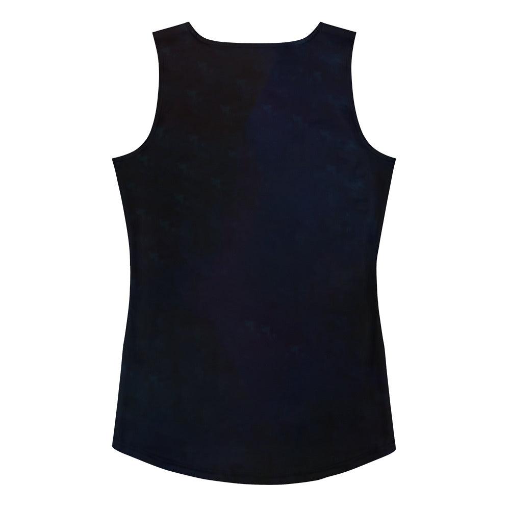 Harmony in Style: Women's Music-Printed Tank Top - Beyond T-shirts