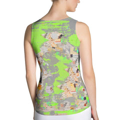 Reggae Vibes All-Over Print Women's Tanks