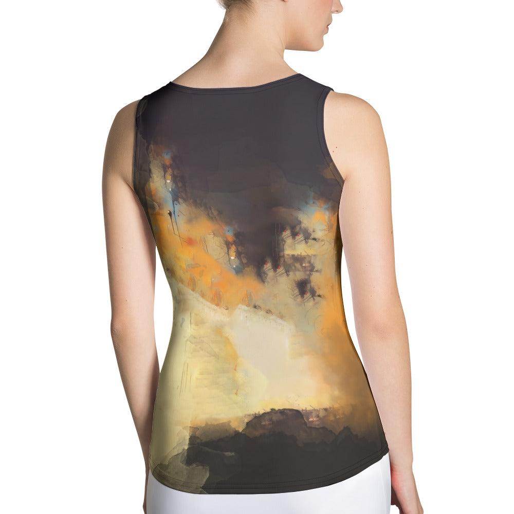 Ghostly Greetings Women's All-Over Print Tank Top - Beyond T-shirts