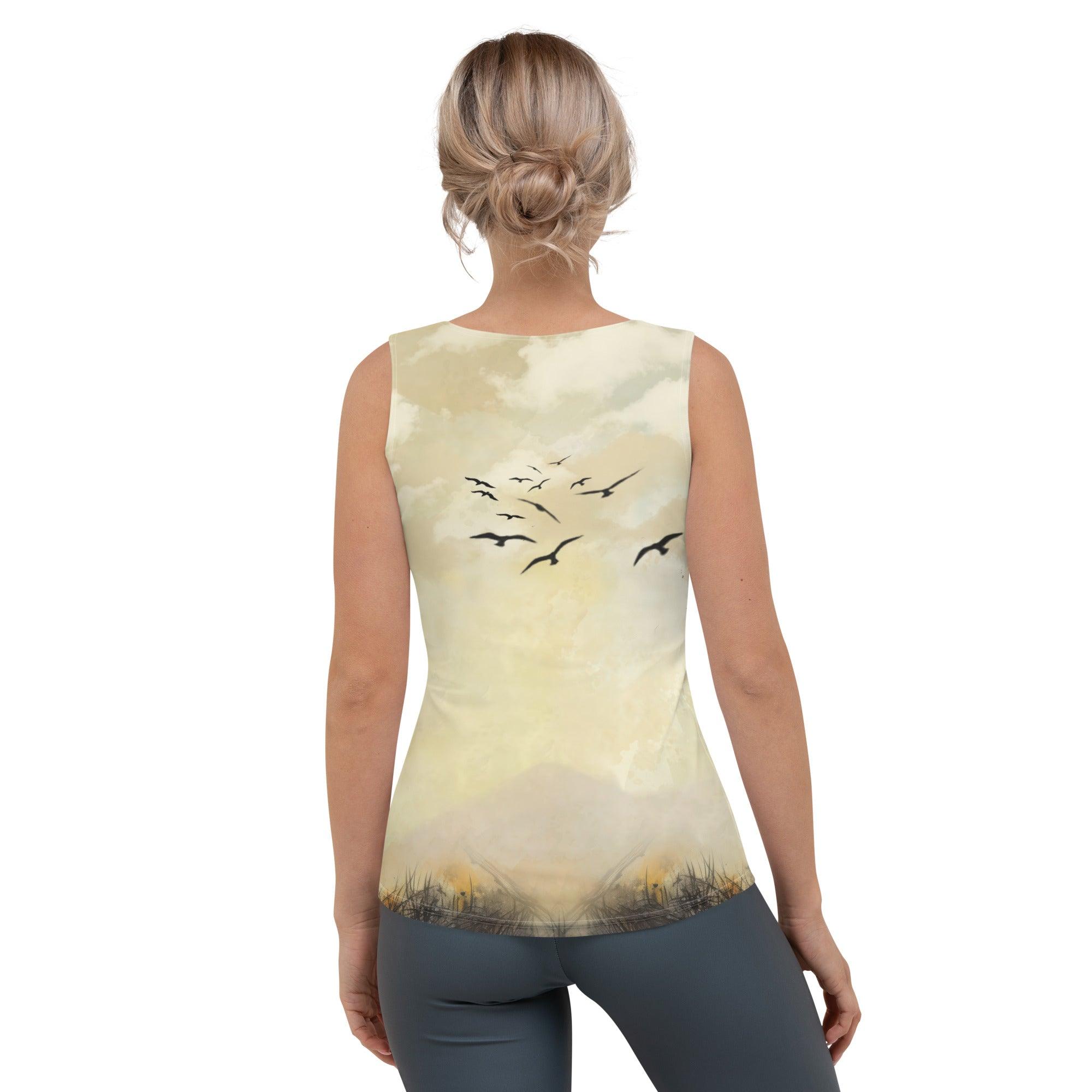 Halloween Moonlit Magic Women's All-Over Print Tank Top - Beyond T-shirts