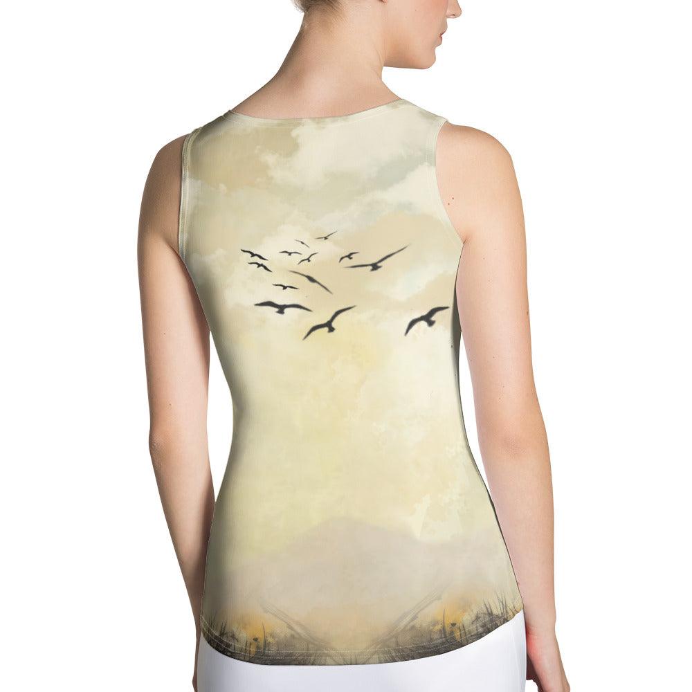 Halloween Moonlit Magic Women's All-Over Print Tank Top - Beyond T-shirts