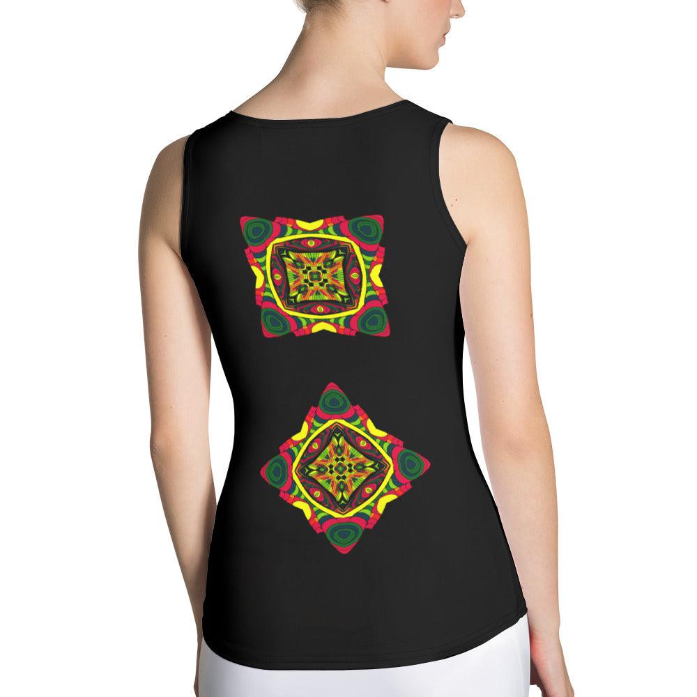 Mystical Mandala Magic Women's All-Over Print Tank Top - Beyond T-shirts