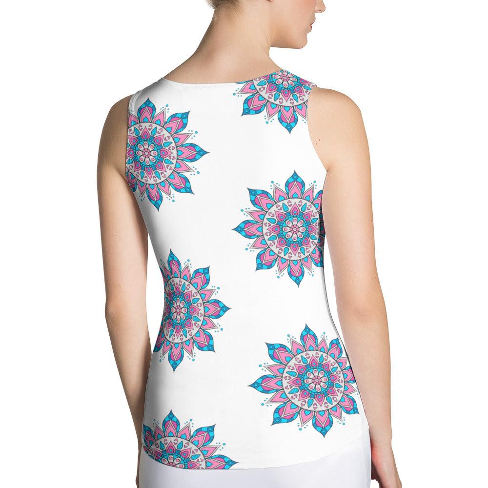 Colorful Mandala Women's Tank Top - Beyond T-shirts