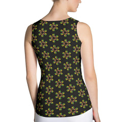 Artful Asymmetry All-Over Print Women's Tank Top - Beyond T-shirts