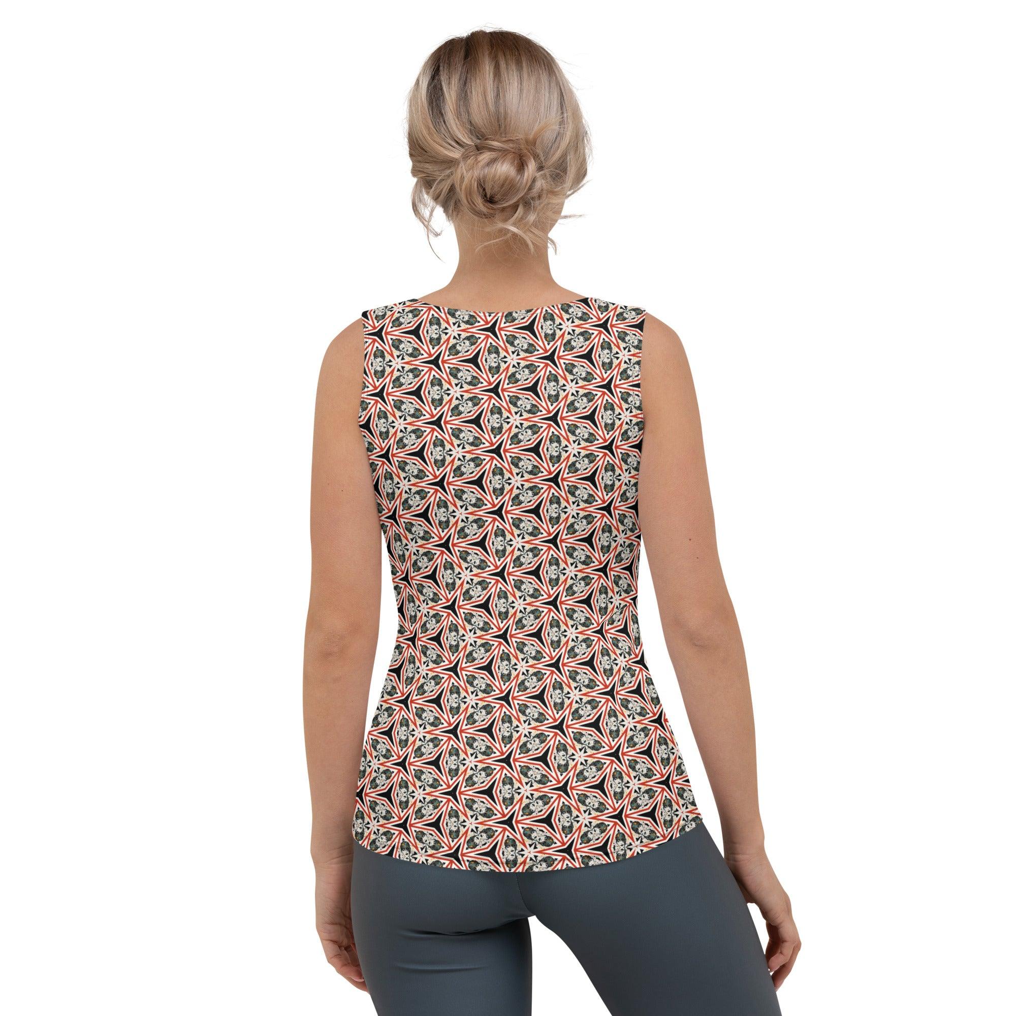 Elegant Expressions Sleeveless Top - Beyond T-shirts