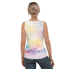 Synthesizer's Synchronized Sketches Women's Tank Top