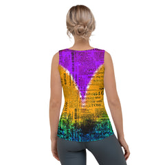 Vibrato Vintage Vistas Sublimation Cut & Sew Tank Top