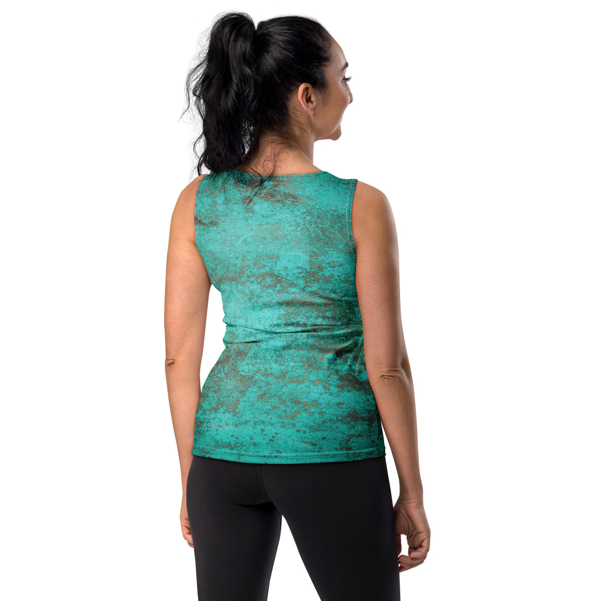 Mountain Majesty Rustic Texture Women's Tank Top