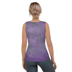 Coastal Driftwood Rustic Texture Women's Tank Top