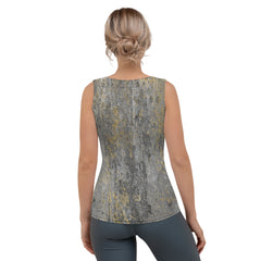 Liquid Silver Tank Top