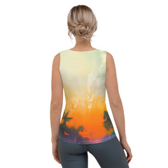 Mountain Peaks Tranquility All-Over Print Women's Tank Top