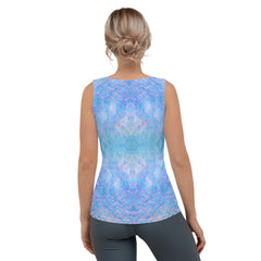 Silk Serenity Texture Women's Tank Top