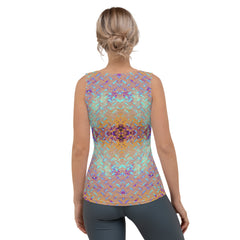 Honeycomb Hurdle Texture Women's Tank Top