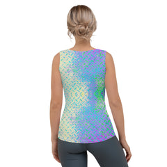 Chenille Circuit Texture Women's Tank Top