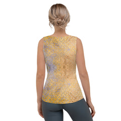 Linen Leap Texture Women's Tank Top