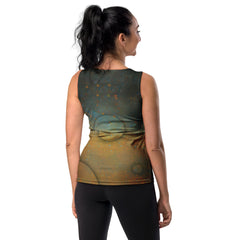 Goat's Gentle Grace All-Over Print Women's Tank Top