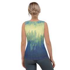 Whimsical Wolf Dreamer All-Over Print Women's Tank Top