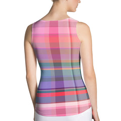 Add a pop of color to your day with this eye-catching Rainbow Burst Women's Tank, ideal for vibrant style lovers.