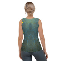 Women's comfortable Llama Lounge Lady tank top for everyday wear.