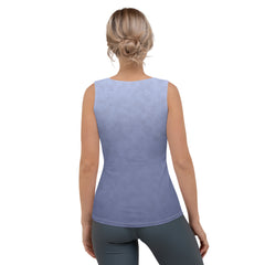 Stylish sleeveless top featuring vibrant butterfly patterns for summer.