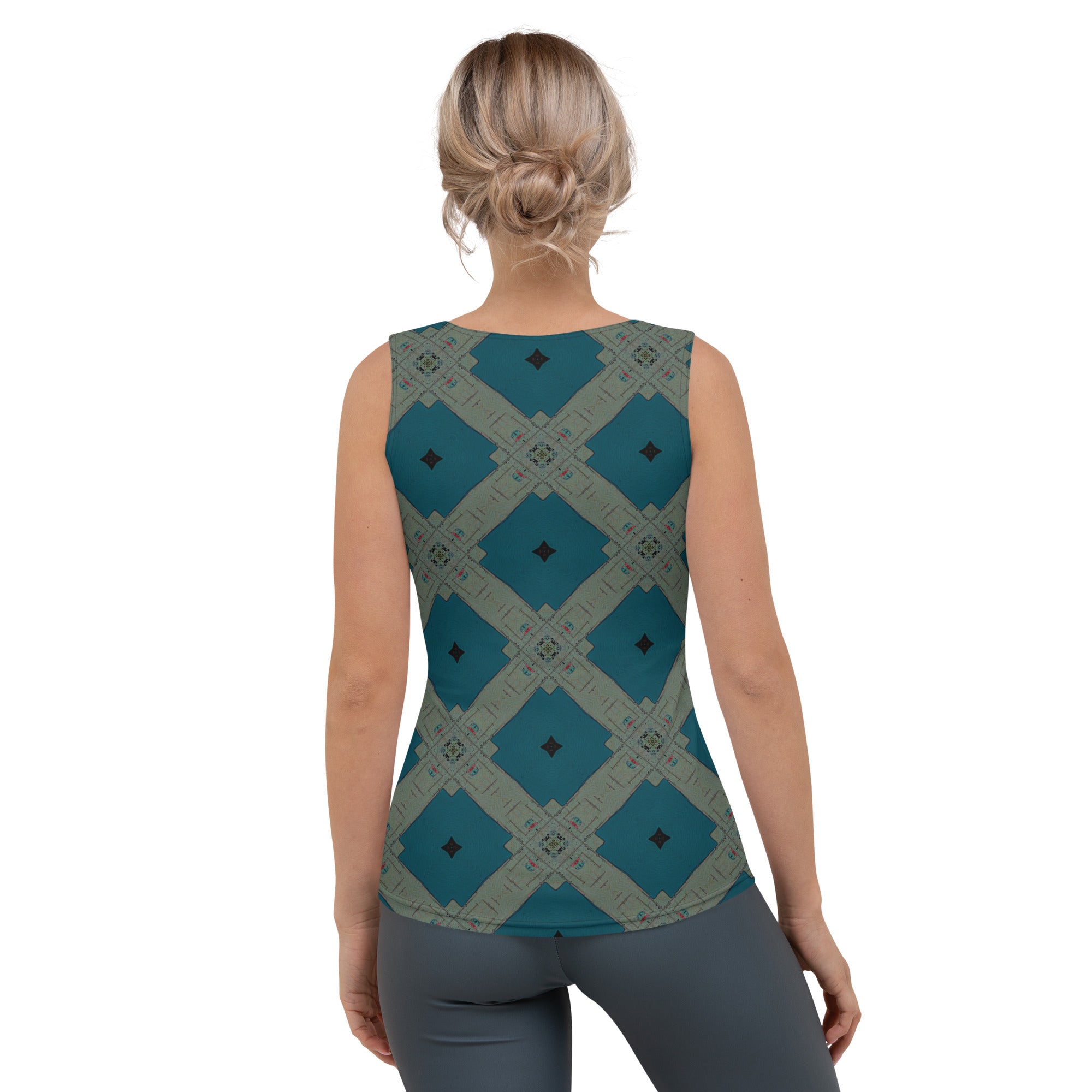 Meadow Melody Women's Tank Top - Back View