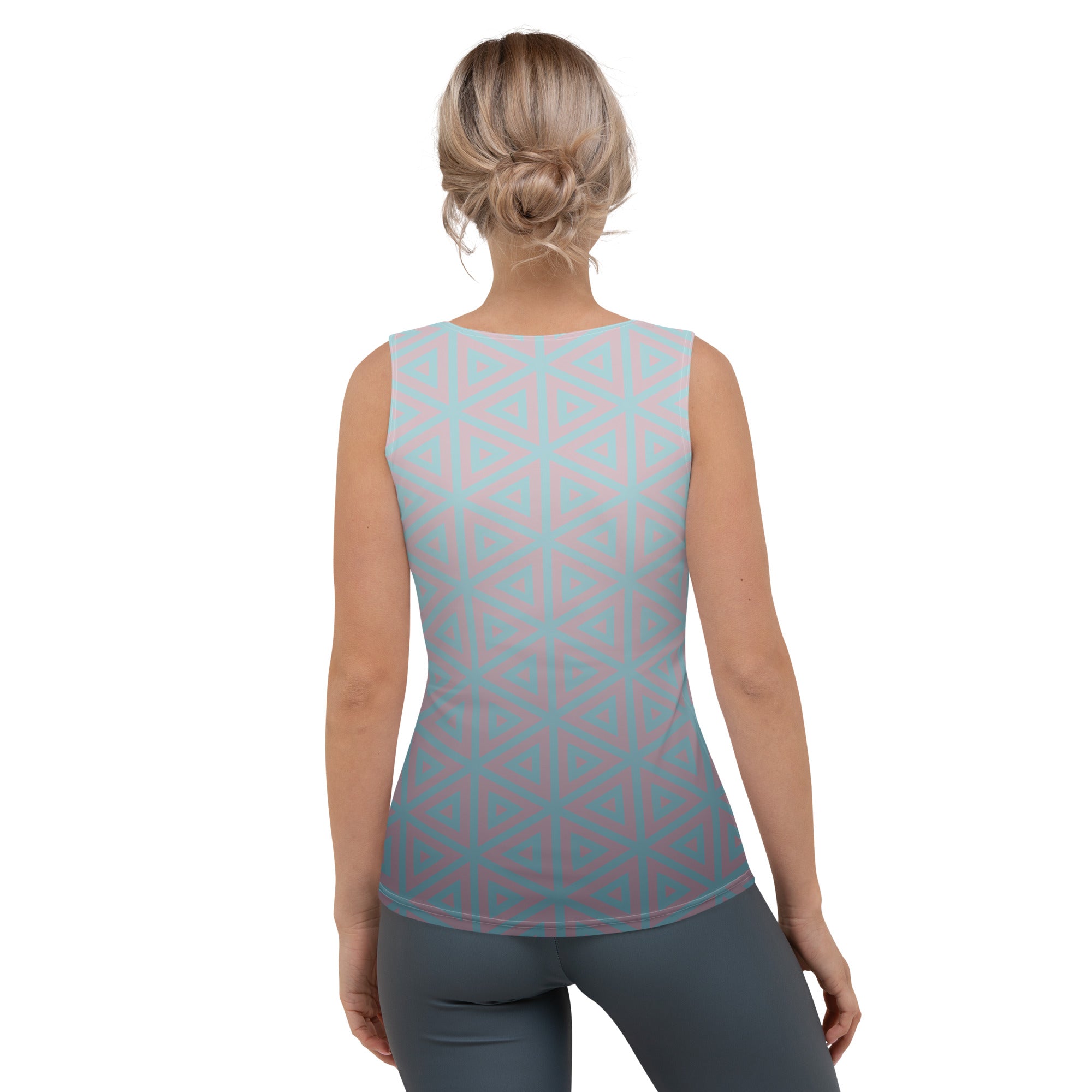 Blossom Breeze Tank Top - Back View