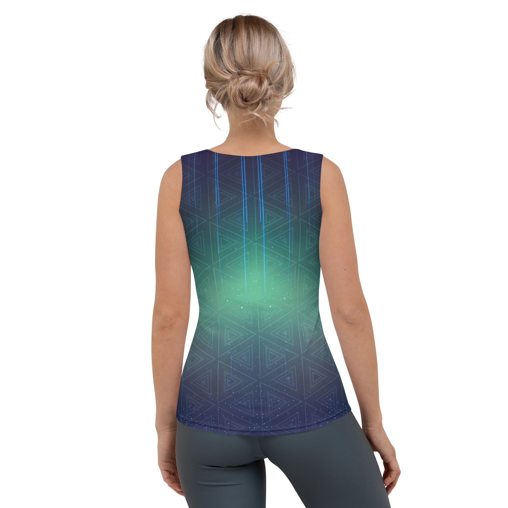 Sunset Splendor Tank Top Lifestyle