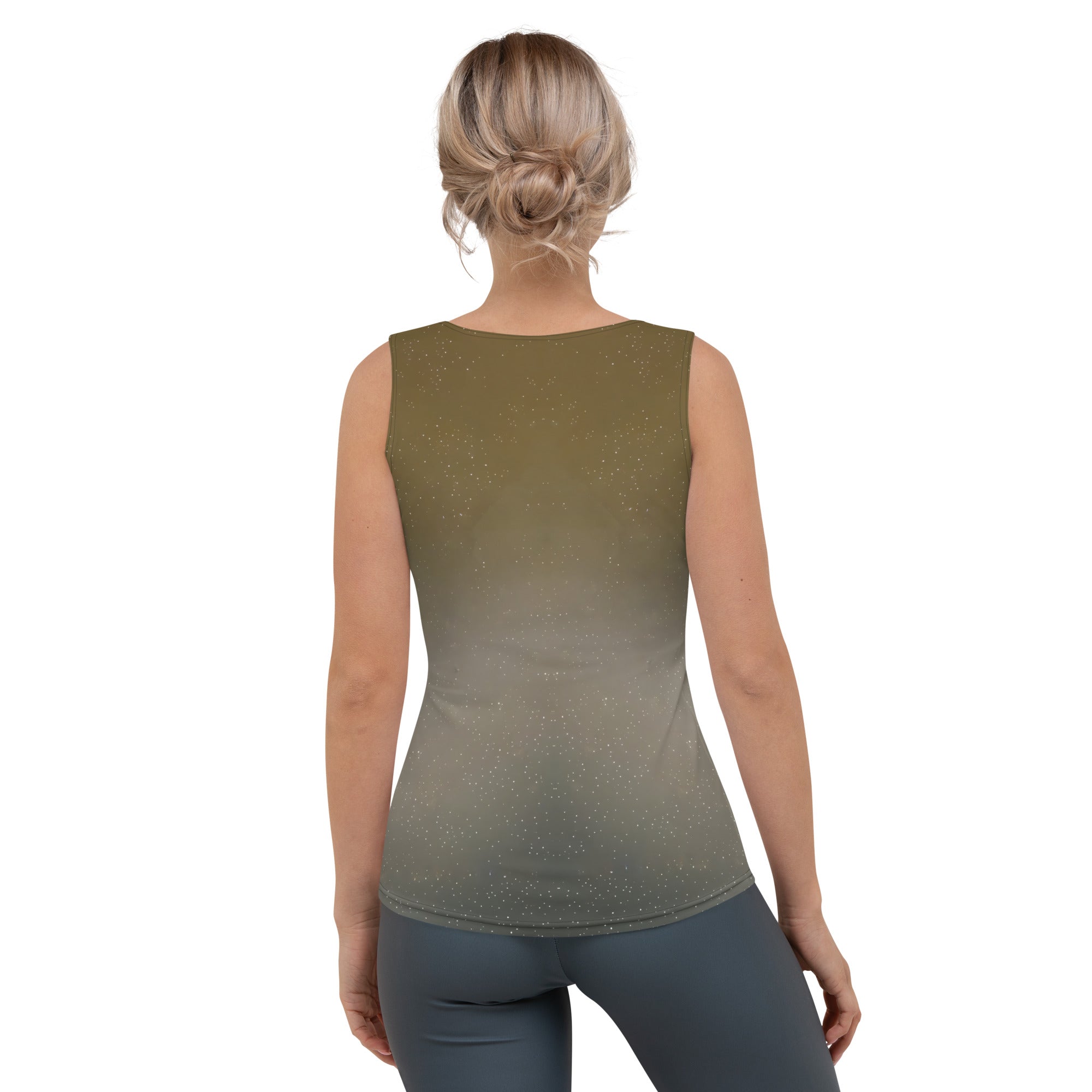 Close-up of Urban Jungle Tank Top for women