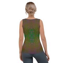 Serene Splendor Women's Tank Top - side profile highlighting versatile style